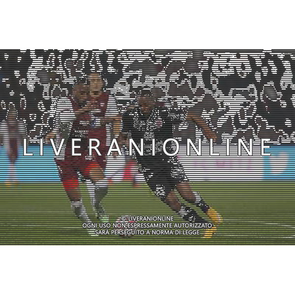 Romain METANIRE / Herve BAZILE - 01.11.2014 - Metz / Caen - 12eme journee de Ligue 1 Photo : Fred Marvaux / Icon Sport AG ALDO LIVERANI SAS ONLY ITALY