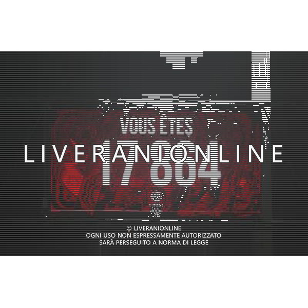 tableau d\'affichage, frequentation spectateurs - 01.11.2014 - Metz / Caen - 12eme journee de Ligue 1 Photo : Fred Marvaux / Icon Sport AG ALDO LIVERANI SAS ONLY ITALY