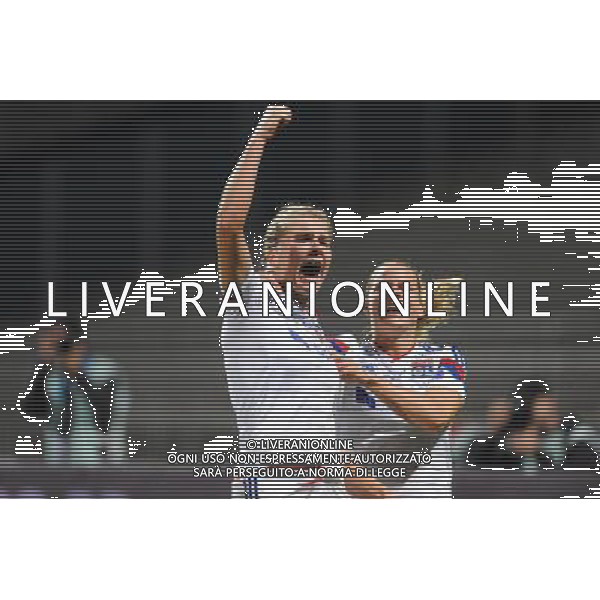 Joie Ada HEGERBERG - 01.11.2014 - Lyon / Paris Saint Germain - 8eme journee de Division 1 Photo : Jean Paul Thomas / Icon Sport AG ALDO LIVERANI SAS ONLY ITALY