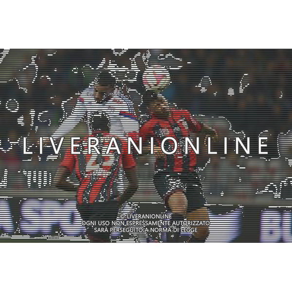 Alexandre Lacazette / Lloyd Palun - 01.11.2014 - Nice / Lyon - 12eme journee de Ligue 1 - Photo : Manuel Blondeau / Icon Sport AG ALDO LIVERANI SAS ONLY ITALY