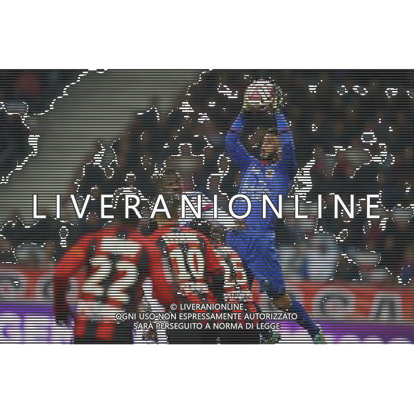 Mouez Hassan - 01.11.2014 - Nice / Lyon - 12eme journee de Ligue 1 - Photo : Manuel Blondeau / Icon Sport AG ALDO LIVERANI SAS ONLY ITALY