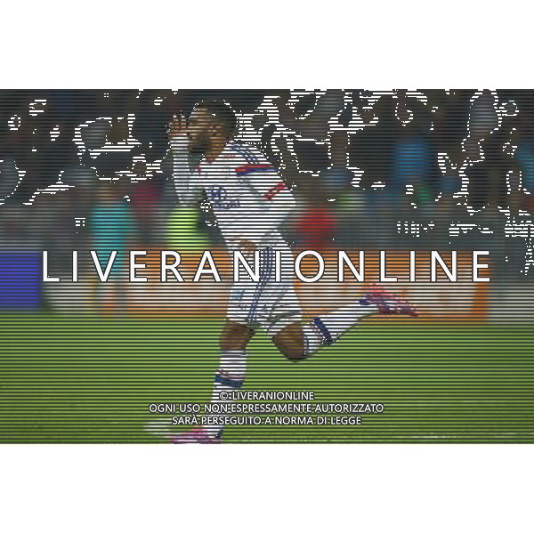 Joie Alexandre Lacazette - 01.11.2014 - Nice / Lyon - 12eme journee de Ligue 1 - Photo : Manuel Blondeau / Icon Sport AG ALDO LIVERANI SAS ONLY ITALY