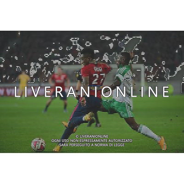 Divock ORIGI / Max Alain GRADEL - 01.11.2014 - Lille / Saint Etienne - 12eme journee de Ligue 1 - Photo : Dave Winter / Icon Sport ag aldo liverani sas only italy