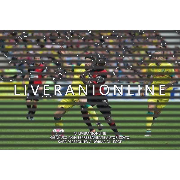 Abdoulaye DOUCOURE / Olivier VEIGNEAU - 02.11.2014 - Nantes / Rennes - 12eme journee de Ligue 1 Photo : Vincent MICHEL / Icon Sport AG ALDO LIVERANI SAS ONLY ITALY