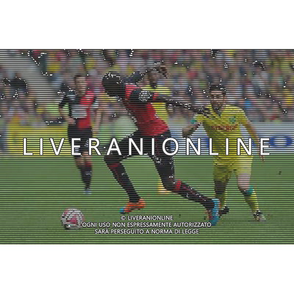 Abdoulaye DOUCOURE / Olivier VEIGNEAU - 02.11.2014 - Nantes / Rennes - 12eme journee de Ligue 1 Photo : Vincent MICHEL / Icon Sport AG ALDO LIVERANI SAS ONLY ITALY