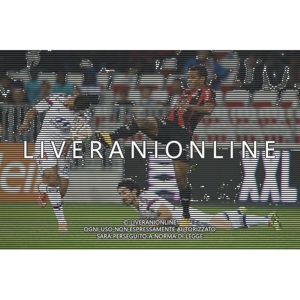 Alassane Plea / Corentin Tolisso - 01.11.2014 - Nice / Lyon - 12eme journee de Ligue 1 - Photo : Manuel Blondeau / Icon Sport AG ALDO LIVERANI SAS ONLY ITALY