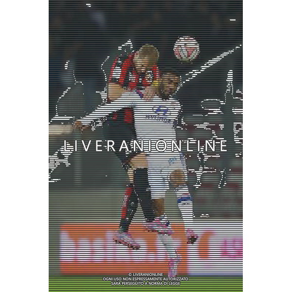 Alexandre Lacazette / Mathieu Bodmer - 01.11.2014 - Nice / Lyon - 12eme journee de Ligue 1 - Photo : Manuel Blondeau / Icon Sport AG ALDO LIVERANI SAS ONLY ITALY
