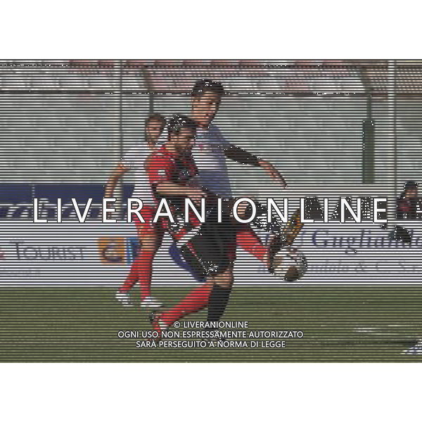 2-11-14 messina foggia Campionato lega pro C 2014-15 Nella foto: d\'allocco e damonte GIUSEPPE SERGI/AG ALDO LIVERANI SAS 