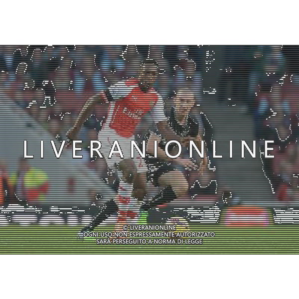 ArsenalÕs Danny Welbeck in action during todays match Photographer Ian Cook/CameraSport Football - Barclays Premiership - Arsenal v Burnley - Saturday 1st November 2014 - Emirates Stadium - London © CameraSport - 43 Linden Ave. Countesthorpe. Leicester. England. LE8 5PG - Tel: +44 (0) 116 277 4147 - admin@camerasport.com - www.camerasport.com AG ALDO LIVERANI SAS ONLY ITALY