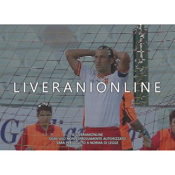 2-11-14 messina foggia Campionato lega pro C 2014-15 Nella foto: corona si dispera per il gol mancato GIUSEPPE SERGI/AG ALDO LIVERANI SAS 