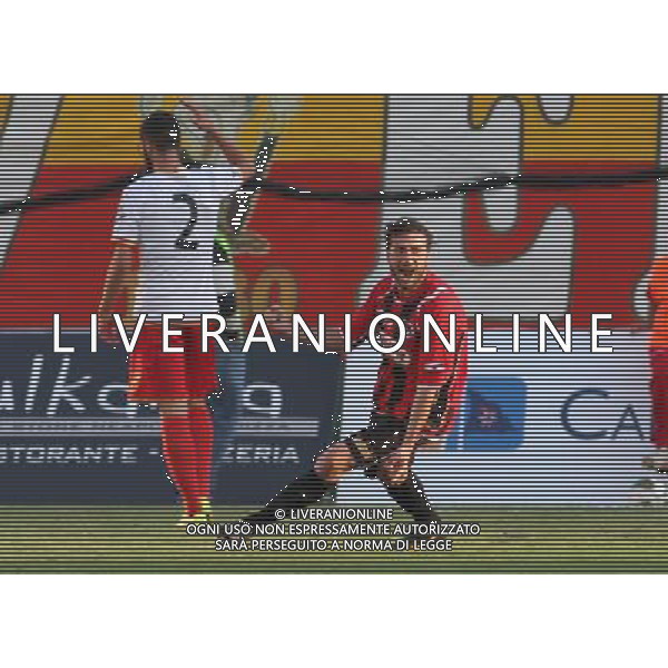2-11-14 messina foggia Campionato lega pro C 2014-15 Nella foto: d\'allocco esulta dopo il gol GIUSEPPE SERGI/AG ALDO LIVERANI SAS 