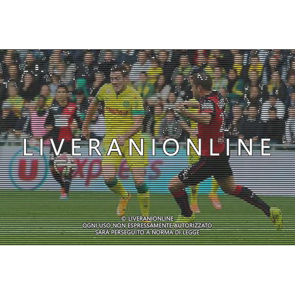 Jordan VERETOUT / Sylvain ARMAND - 02.11.2014 - Nantes / Rennes - 12eme journee de Ligue 1 Photo : Vincent MICHEL / Icon Sport AG ALDO LIVERANI SAS ONLY ITALY