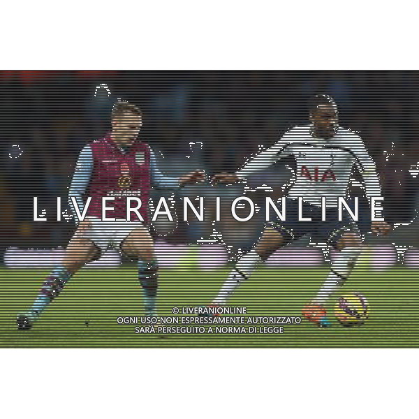 Tottenham Hotspur\'s Danny Rose in action during todays match Photographer Kieran Galvin/CameraSport Football - Barclays Premiership - Aston Villa v Tottenham Hotspur - Sunday 2nd November 2014 - Villa Park - Birmingham © CameraSport - 43 Linden Ave. Countesthorpe. Leicester. England. LE8 5PG - Tel: +44 (0) 116 277 4147 - admin@camerasport.com - www.camerasport.com AG ALDO LIVERANI SAS ONLY ITALY