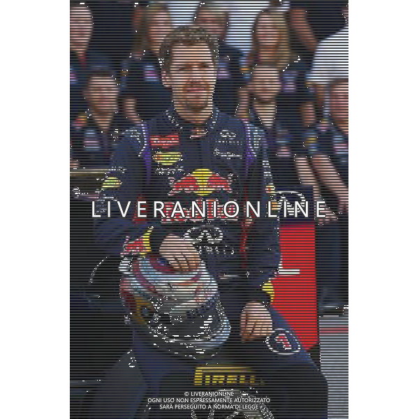 Sebastian Vettel (GER) Red Bull Racing at a team photograph. 02.11.2014. Formula 1 World Championship, Rd 17, United States Grand Prix, Austin, Texas, USA, Race Day. AG ALDO LIVERANI SAS ONLY ITALY