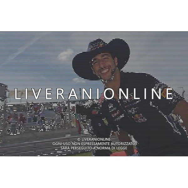 Daniel Ricciardo (AUS) Red Bull Racing on the drivers parade. 02.11.2014. Formula 1 World Championship, Rd 17, United States Grand Prix, Austin, Texas, USA, Race Day. AG ALDO LIVERANI SAS ONLY ITALY