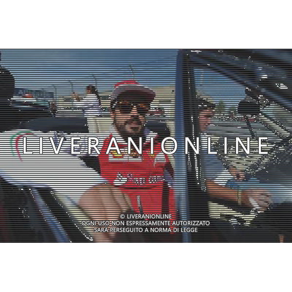 Fernando Alonso (ESP) Ferrari on the drivers parade. 02.11.2014. Formula 1 World Championship, Rd 17, United States Grand Prix, Austin, Texas, USA, Race Day. AG ALDO LIVERANI SAS ONLY ITALY
