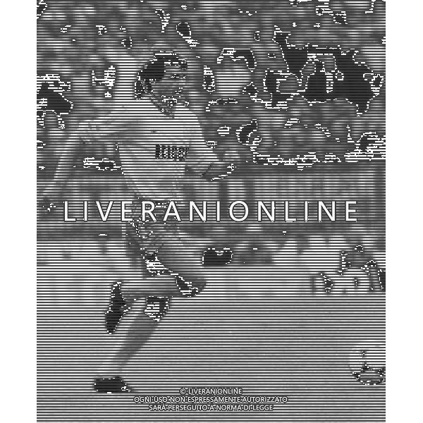 ARCHIVIO LIVERANI NELLA FOTO VINICIO VERZACON LA MAGLIA DEL VERONA AG ALDO LIVERANI SAS