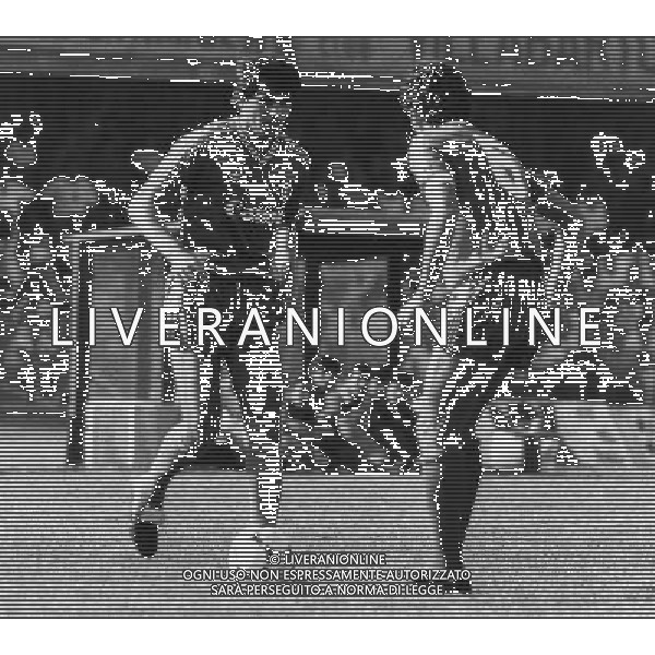 ARCHIVIO LIVERANI NELLA FOTO VINICIO VERZA CON LA MAGLIA DEL VERONA AG ALDO LIVERANI SAS