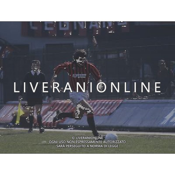 ARCHIVIO LIVERANI NELLA FOTO VINICIO VERZA CON LA MAGLIA DEL MILAN AG ALDO LIVERANI SAS