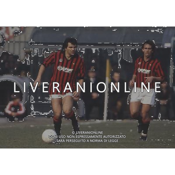 ARCHIVIO LIVERANI NELLA FOTO VINICIO VERZA CON LA MAGLIA DEL MILAN AG ALDO LIVERANI SAS