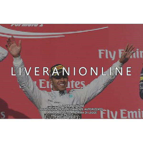 1st place Lewis Hamilton (GBR) Mercedes AMG F1. 02.11.2014. Formula 1 World Championship, Rd 17, United States Grand Prix, Austin, Texas, USA, Race Day. /AGENZIA ALDO LIVERANI SAS - ITALY ONLY - EDITORIAL USE ONLY