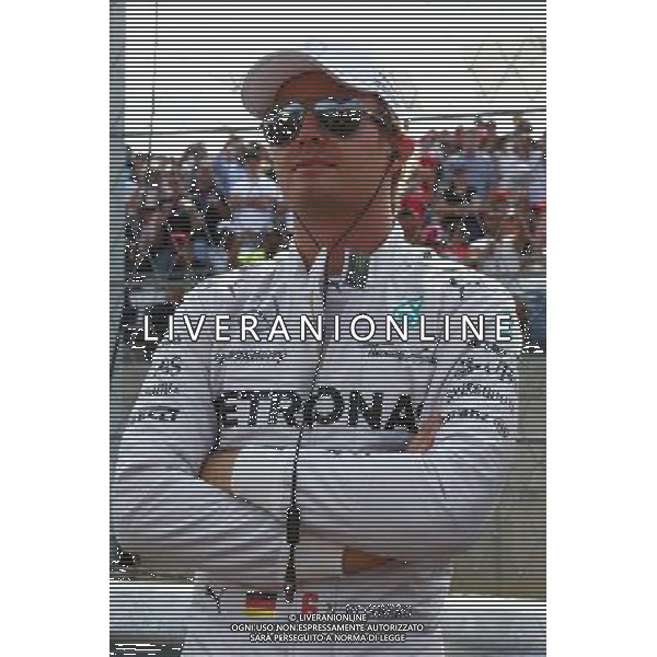 Nico Rosberg (GER) Mercedes AMG F1 on the grid. 02.11.2014. Formula 1 World Championship, Rd 17, United States Grand Prix, Austin, Texas, USA, Race AG ALDO LIVERANI SAS ONLY ITALY