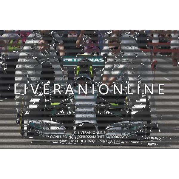 Nico Rosberg (GER) Mercedes AMG F1 W05 on the grid. 02.11.2014. Formula 1 World Championship, Rd 17, United States Grand Prix, Austin, Texas, USA, Race Day. AG ALDO LIVERANI SAS ONLY ITALY