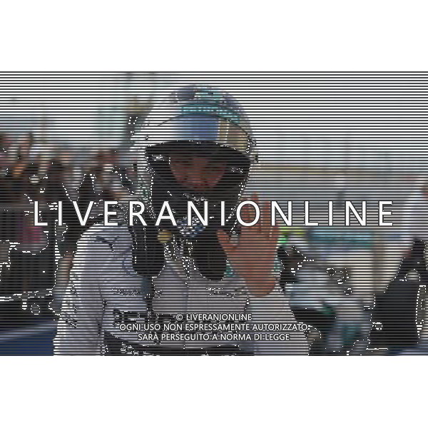 Nico Rosberg (GER) Mercedes AMG F1 in parc ferme. 02.11.2014. Formula 1 World Championship, Rd 17, United States Grand Prix, Austin, Texas, USA, Race Day. AG ALDO LIVERANI SAS ONLY ITALY
