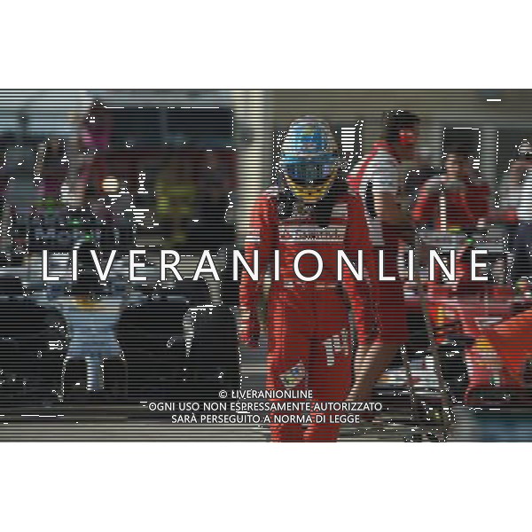 Fernando Alonso (ESP) Ferrari in parc ferme. 02.11.2014. Formula 1 World Championship, Rd 17, United States Grand Prix, Austin, Texas, USA, Race Day. AG ALDO LIVERANI SAS ONLY ITALY