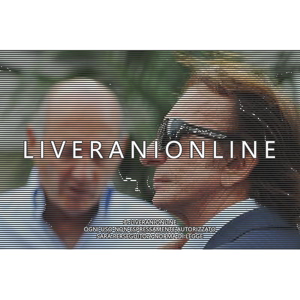 Emerson Fittipaldi (BRA) and Ron Dennis (GBR) McLaren Executive Chairman. 02.11.2014. Formula 1 World Championship, Rd 17, United States Grand Prix, Austin, Texas, USA, Race Day. AG ALDO LIVERANI SAS ONLY ITALY