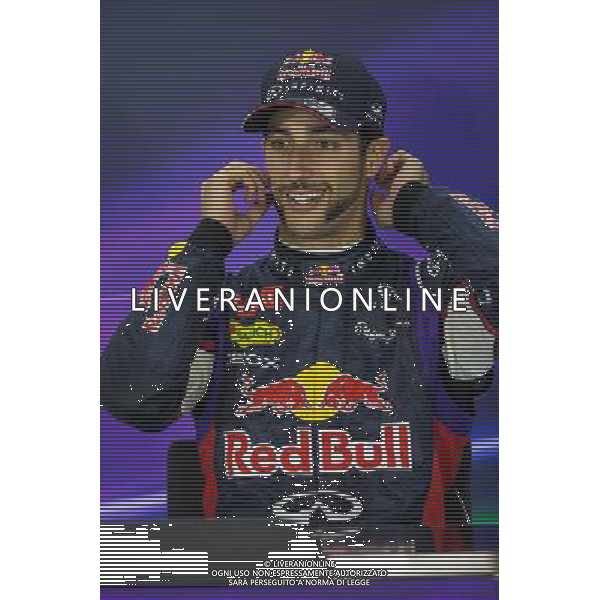 Daniel Ricciardo (AUS) Red Bull Racing in the FIA Press Conference. 02.11.2014. Formula 1 World Championship, Rd 17, United States Grand Prix, Austin, Texas, USA, Race Day. AG ALDO LIVERANI SAS ONLY ITALY