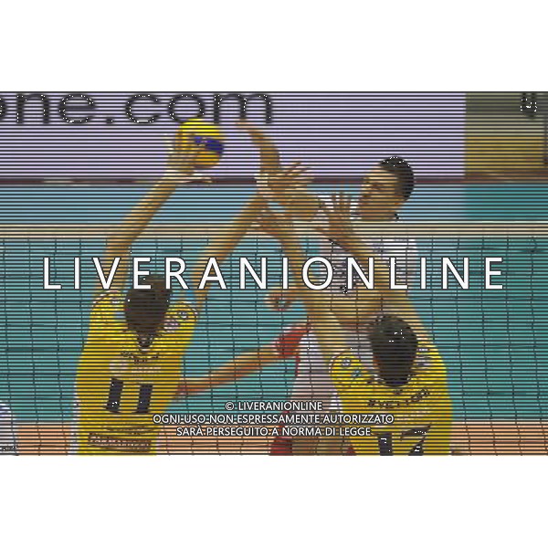 Campionato SuperLega UnipolSai - 4Â° giornata Assago (Milano) 2-11-2014 Mediolanum Forum Revivre Milano vs Modena Volley nella foto Stefano Patriarca (Revivre Milano) foto Roberto Garavaglia - ag. Aldo Liverani sas