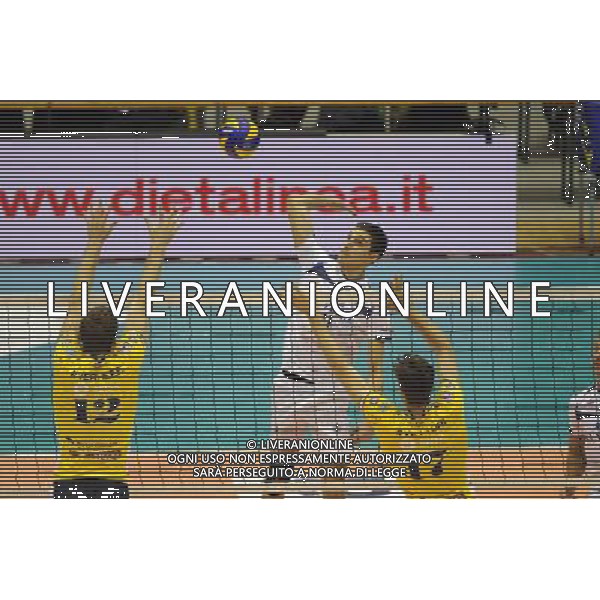 Campionato SuperLega UnipolSai - 4Â° giornata Assago (Milano) 2-11-2014 Mediolanum Forum Revivre Milano vs Modena Volley nella foto Giorgio De Togni (Revivre Milano) foto Roberto Garavaglia - ag. Aldo Liverani sas