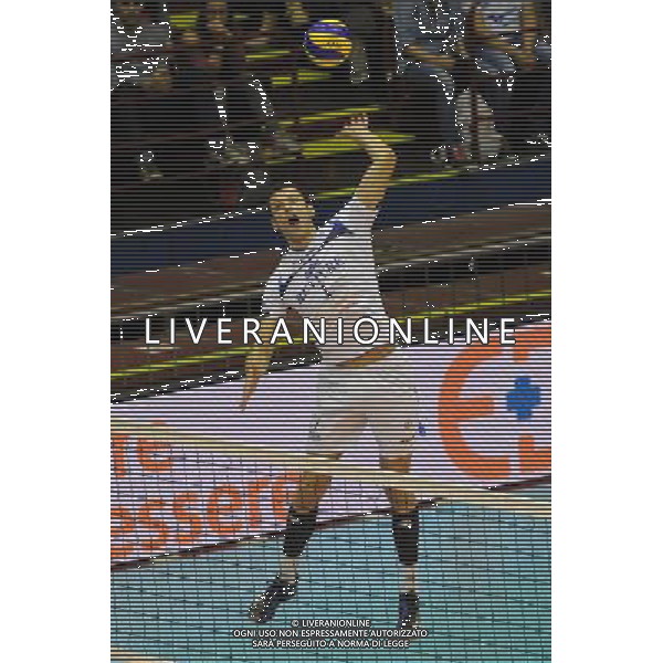 Campionato SuperLega UnipolSai - 4Â° giornata Assago (Milano) 2-11-2014 Mediolanum Forum Revivre Milano vs Modena Volley nella foto Milan Bencz (Revivre Milano) foto Roberto Garavaglia - ag. Aldo Liverani sas