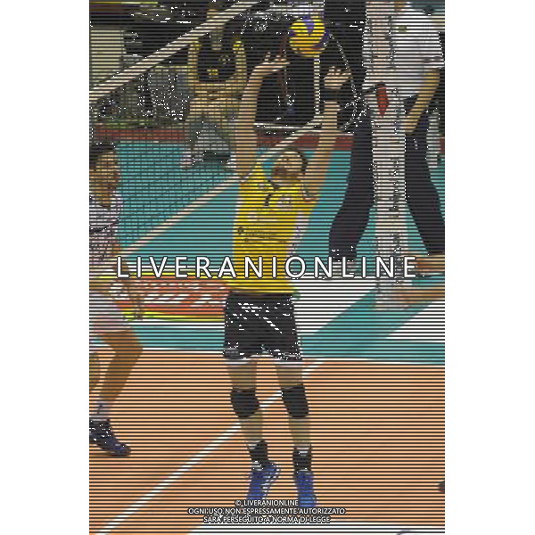 Campionato SuperLega UnipolSai - 4Â° giornata Assago (Milano) 2-11-2014 Mediolanum Forum Revivre Milano vs Modena Volley nella foto Bruno Bruninho Mossa de Rezende (Modena Volley) foto Roberto Garavaglia - ag. Aldo Liverani sas