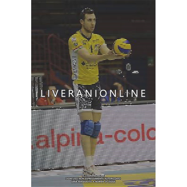 Campionato SuperLega UnipolSai - 4Â° giornata Assago (Milano) 2-11-2014 Mediolanum Forum Revivre Milano vs Modena Volley nella foto Nemanja Petric (Modena Volley) foto Roberto Garavaglia - ag. Aldo Liverani sas