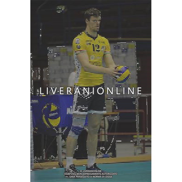 Campionato SuperLega UnipolSai - 4Â° giornata Assago (Milano) 2-11-2014 Mediolanum Forum Revivre Milano vs Modena Volley nella foto Pieter Verhees (Modena Volley) foto Roberto Garavaglia - ag. Aldo Liverani sas