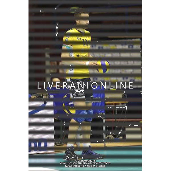 Campionato SuperLega UnipolSai - 4Â° giornata Assago (Milano) 2-11-2014 Mediolanum Forum Revivre Milano vs Modena Volley nella foto Matteo Piano (Modena Volley) foto Roberto Garavaglia - ag. Aldo Liverani sas
