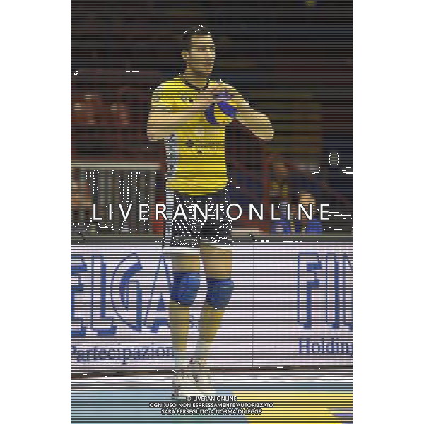 Campionato SuperLega UnipolSai - 4Â° giornata Assago (Milano) 2-11-2014 Mediolanum Forum Revivre Milano vs Modena Volley nella foto Nemanja Petric (Modena Volley) foto Roberto Garavaglia - ag. Aldo Liverani sas