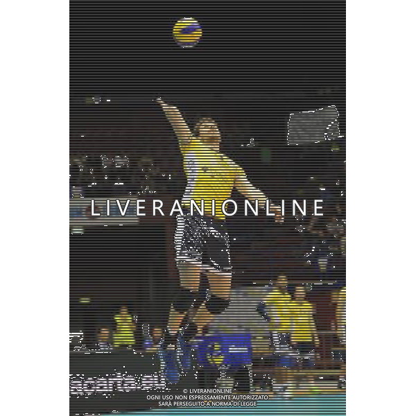 Campionato SuperLega UnipolSai - 4Â° giornata Assago (Milano) 2-11-2014 Mediolanum Forum Revivre Milano vs Modena Volley nella foto Bruno Bruninho Mossa de Rezende (Modena Volley) foto Roberto Garavaglia - ag. Aldo Liverani sas