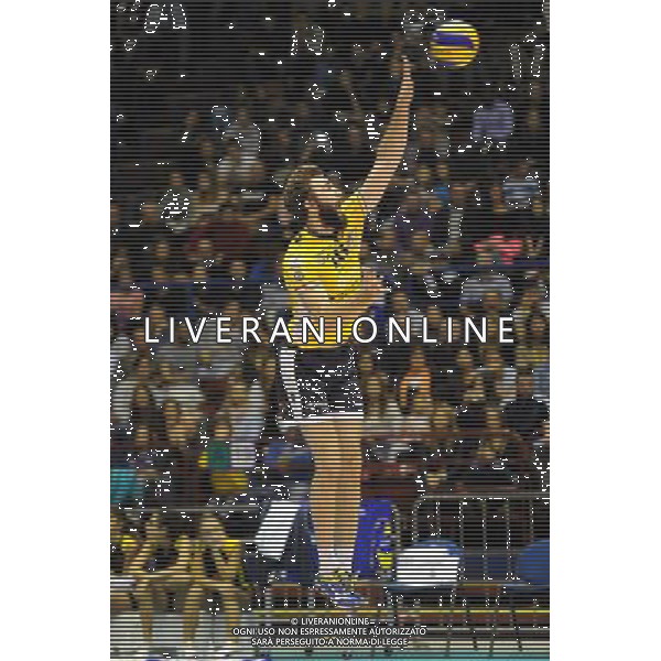 Campionato SuperLega UnipolSai - 4Â° giornata Assago (Milano) 2-11-2014 Mediolanum Forum Revivre Milano vs Modena Volley nella foto Uros Kovacevic (Modena Volley) foto Roberto Garavaglia - ag. Aldo Liverani sas