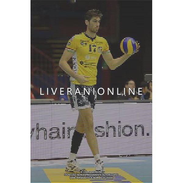 Campionato SuperLega UnipolSai - 4Â° giornata Assago (Milano) 2-11-2014 Mediolanum Forum Revivre Milano vs Modena Volley nella foto Luca Vettori (Modena Volley) foto Roberto Garavaglia - ag. Aldo Liverani sas
