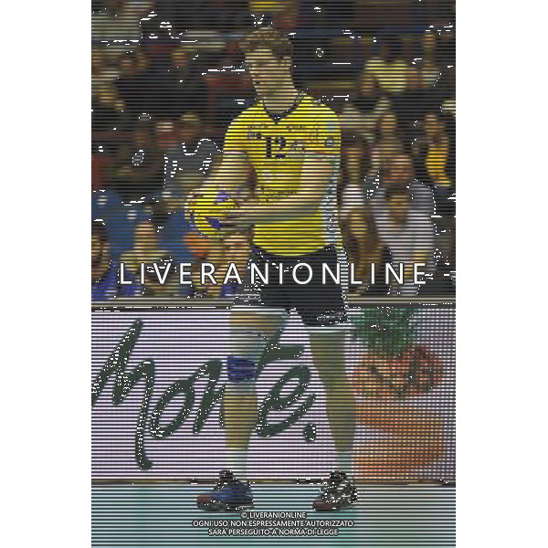 Campionato SuperLega UnipolSai - 4Â° giornata Assago (Milano) 2-11-2014 Mediolanum Forum Revivre Milano vs Modena Volley nella foto Pieter Verhees (Modena Volley) foto Roberto Garavaglia - ag. Aldo Liverani sas