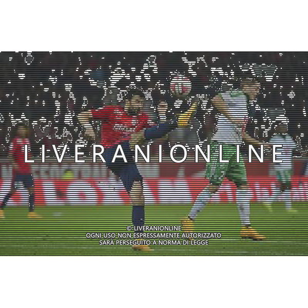 Marko BASA / Romain HAMOUMA - 01.11.2014 - Lille / Saint Etienne - 12eme journee Ligue 1 Photo : Dave Winter / Icon Sport AG ALDO LIVERANI SAS ONLY ITALY