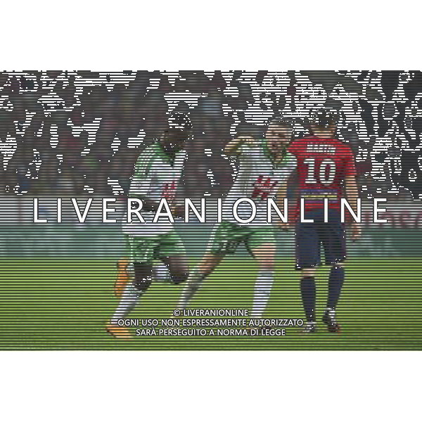 Max GRADEL / Fabien LEMOINE - 01.11.2014 - Lille / Saint Etienne - 12eme journee Ligue 1 Photo : Dave Winter / Icon Sport AG ALDO LIVERANI SAS ONLY ITALY