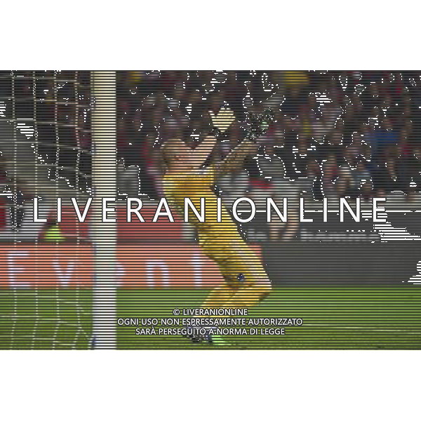 Stephane RUFFIER - 01.11.2014 - Lille / Saint Etienne - 12eme journee Ligue 1 Photo : Dave Winter / Icon Sport AG ALDO LIVERANI SAS ONLY ITALY