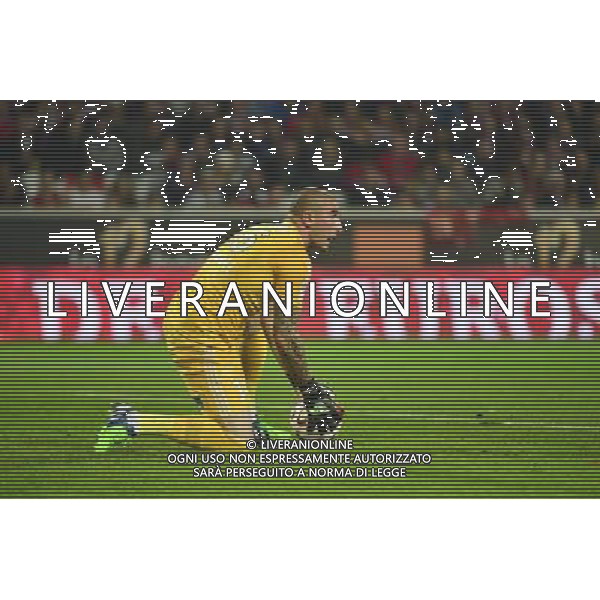 Stephane RUFFIER - 01.11.2014 - Lille / Saint Etienne - 12eme journee Ligue 1 Photo : Dave Winter / Icon Sport AG ALDO LIVERANI SAS ONLY ITALY