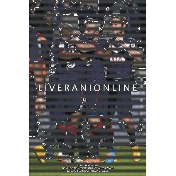 Joie Bordeaux / Diego ROLAN - 02.11.2014 - Bordeaux / Toulouse - 12eme journee de Ligue 1 - Photo : Caroline Blumberg / Icon Sport AG ALDO LIVERANI SAS ONLY ITALY