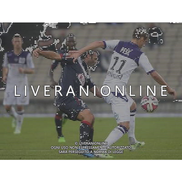 Marc PLANUS / Alecksandar PESIC - 02.11.2014 - Bordeaux / Toulouse - 12eme journee de Ligue 1 - Photo : Caroline Blumberg / Icon Sport AG ALDO LIVERANI SAS ONLY ITALY