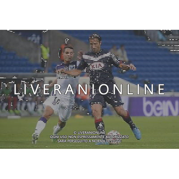 Wissam BEN YEDDER / Marc PLANUS - 02.11.2014 - Bordeaux / Toulouse - 12eme journee de Ligue 1 - Photo : Caroline Blumberg / Icon Sport AG ALDO LIVERANI SAS ONLY ITALY